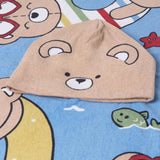 Toalla Playera Con Capucha De Ositos Mayoral 9925