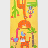 Toalla Playera Con Capucha Selva Pop Mostaza Mayoral 9113