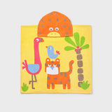 Toalla Playera Con Capucha Selva Pop Mostaza Mayoral 9113