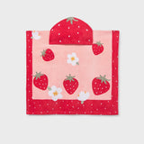 Toalla Playera Con Capucha Berry Rojo Mayoral 9113