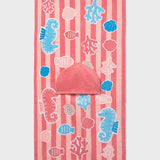 Toalla Playera Con Capucha Fantasía Del Mar Terracota Mayoral 9114