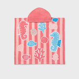 Toalla Playera Con Capucha Fantasía Del Mar Terracota Mayoral 9114