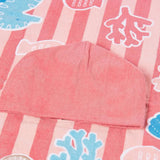 Toalla Playera Con Capucha Fantasía Del Mar Terracota Mayoral 9114