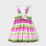 Vestido Asimétrico Fantasía Orquídea Mayoral 3920