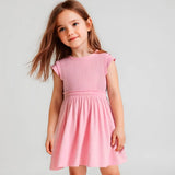 Vestido Combinado Canalé Dusty Rosé Mayoral 3927