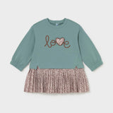 Vestido Felpa Love Lagoon Mayoral 2901