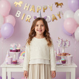 Vestido Combinado Lentejuelas Fantasía Mayoral 4925