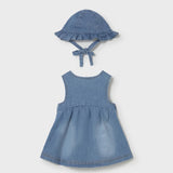 Vestido Con Gorro Denim Fragola Mayoral 1816