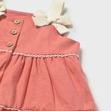 Vestido Rizo Coral Bow Flamingo Mayoral 1924