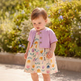 Vestido Con Chaqueta Jardín De Tulipanes Lilac Mayoral 1922