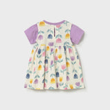 Vestido Con Chaqueta Jardín De Tulipanes Lilac Mayoral 1922