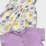 Vestido Con Chaqueta Jardín De Tulipanes Lilac Mayoral 1922