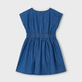 Vestido Fluido Denim Bow Mayoral 3931