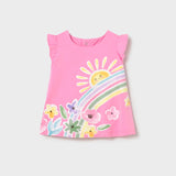 Vestido Pink Rainbow Chicle Mayoral 1810