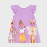 Vestido Punto Encanto Lilac Mayoral 3934