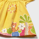 Vestido Punto Selva Pop Mostaza Mayoral 1817