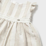 Vestido Rayas Avellana Bebé Mayoral 1904