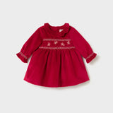 Vestido Terciepelo Vibes Rojo Mayoral 2807