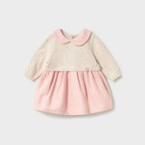 Vestido Tricot Rosa Baby Mayoral 2801